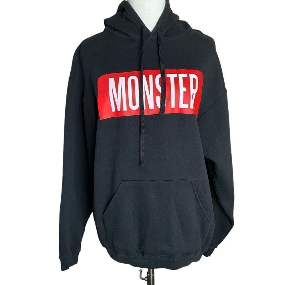 Trapstar Rihanna Monster Tour 2014 Sweatshirt Women's  Size L  Black Hoodie